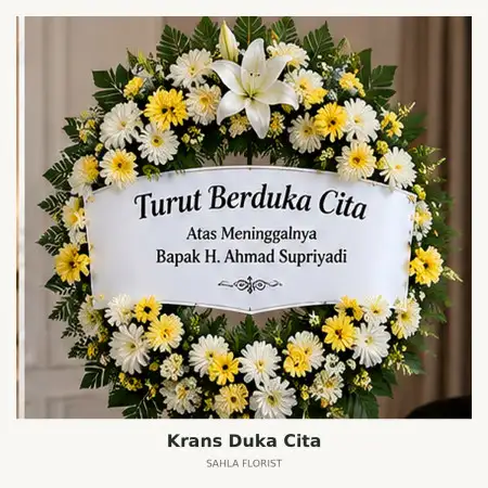 Krans Bunga Duka Singosari Malang